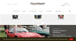 Desktop Screenshot of klassikauto.pl